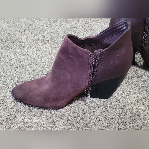 Crown Vintage Leather Suede ankle boots - Picture 4 of 6